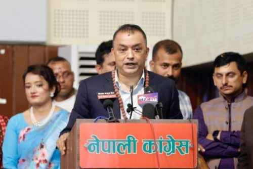 कांग्रेस पूरानो र मूल्यहीन भयो भन्ने भाष्यलाई चिर्न जरुरी छः महामन्त्री थापा