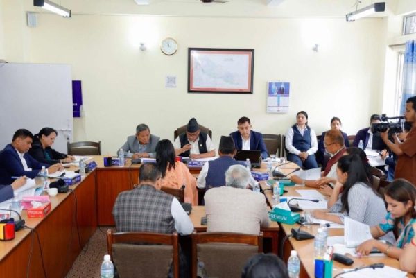 शिक्षा समितिमा मिडिया काउन्सिल विधेयकमाथि सैद्धान्तिक छलफल