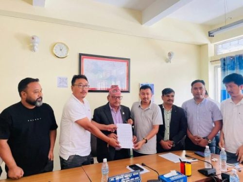 पाँच बुँदे माग राख्दै शिक्षा समितिलाई १६ विद्यार्थी संगठनको ध्यानाकर्षणपत्र