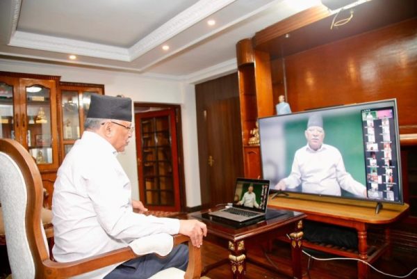 पार्टीमा अब गुटबन्दी चल्दैनः प्रचण्ड