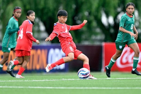 नेपाल बङ्गलादेशसँग ४–१ गोलले  पराजित