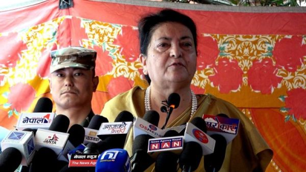 संसद निरीह थलो भएर बस्दा जनमानसमा राम्रो सन्देश गएनः पूर्वराष्ट्रपति भण्डारी