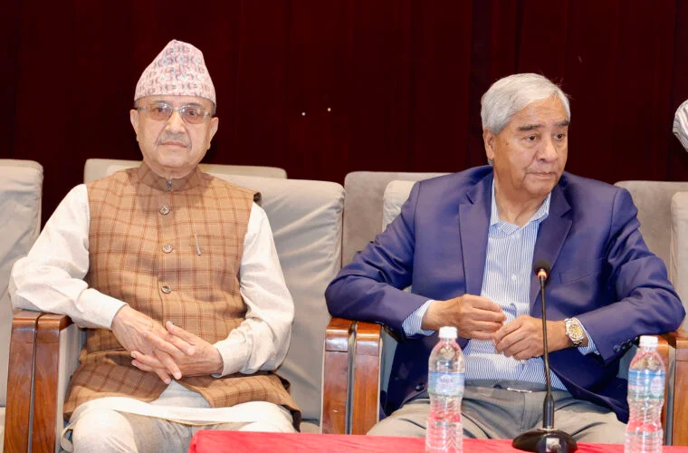 नेपाली कांग्रेसको केन्द्रीय कार्यसम्पादन समितिको बैठक बस्दै