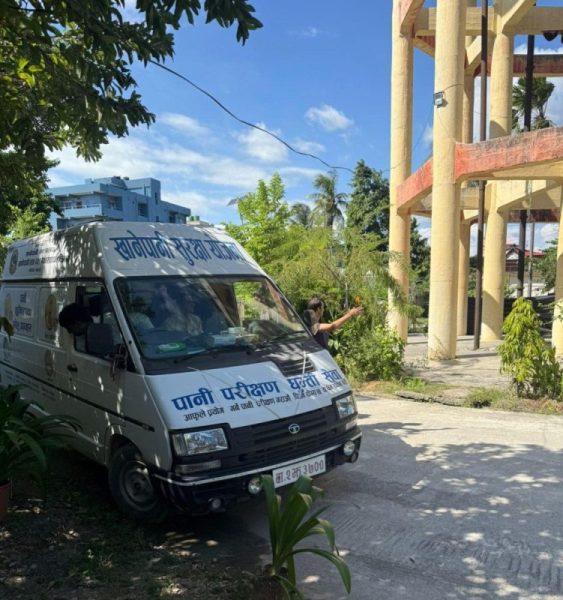 पर्साका हैजा प्रभावित क्षेत्रमा खानेपानी परीक्षण टोली परिचालन