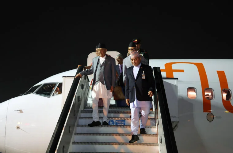 प्रधानमन्त्री ओली दुबईमा