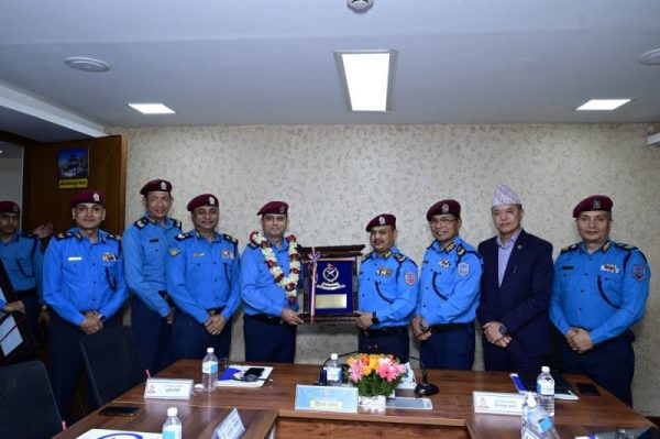 प्रहरी अतिरिक्त महानिरीक्षक शर्माको बिदाइ