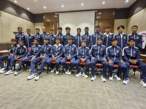 साफ यु–१७ च्याम्पियनसिप फुटबल खेल्न नेपाली टोली  श्रीलंका जाने