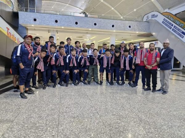 एएससी यु-२३ एसियन कप छनोट खेलेर नेपाली टोली स्वदेश फिर्ता