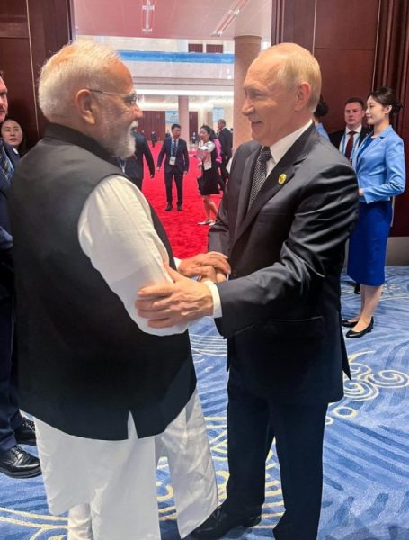 भारत–रुस सधैँ काँधमा काँध मिलाएर उभिएका छन् : प्रधानमन्त्री मोदी