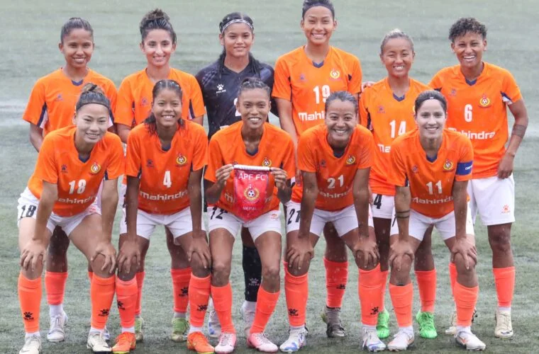 एपीएफ सिमारा महिला फूटबलको फाइनलमा