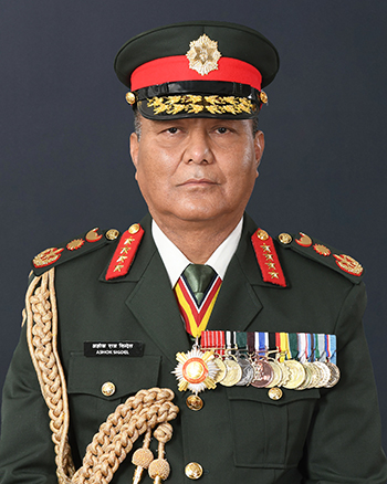 प्रधानसेनापति सिग्देलले राष्ट्रका नाममा सम्बोधन गर्दै