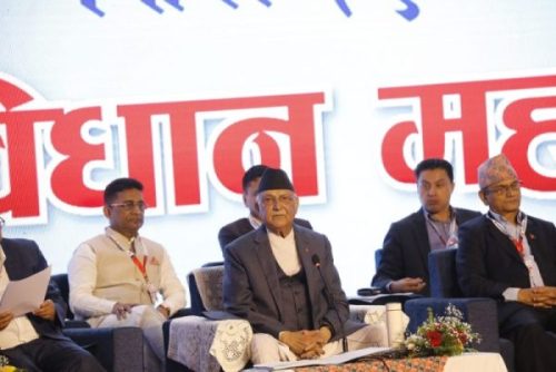 पूर्वराष्ट्रपति भण्डारीको पार्टी सदस्यताको विषय कमिटीगत छलफलको विषय होः प्रधानमन्त्री ओली