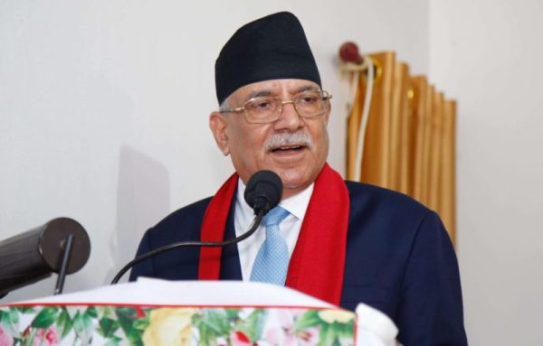 दलाल पुँजीवादको प्रतिनिधित्व अहिले कांग्रेस र एमालेले गरिरहेका छन्ः प्रचण्ड