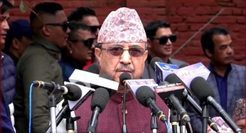 दलको नेता छनोटमा बिलम्व  नगर्न नेतृत्वलाई पूर्णबहादुर खड्काको आग्रह