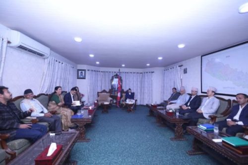 सभामुखसँगको छलफलमा कसले के भने ?