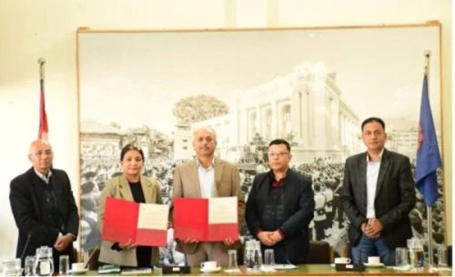 काठमाडौँ विश्वविद्यालय र साथसाथै फाउण्डेशनबीच समझदारी पत्रमा हस्ताक्षर