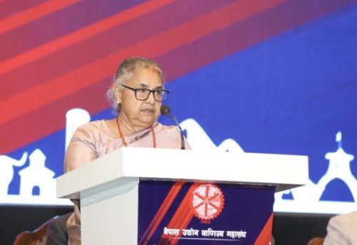 इमान्दार उद्यमीलाई प्रताडित गर्ने र नीतिगत चलखेल गर्नेहरू पोसिने अवस्था रहनुहुँदैनः प्रधानमन्त्री कार्की