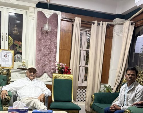 प्रचण्ड र नारायणकाजीसँग पार्टी एकताबारे कुरा नभएको ओलीको जिकिर