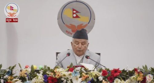 सरकारले सुशासन कायम गर्ने कुरामा विश्वस्त छुः राष्ट्रपति पौडेल