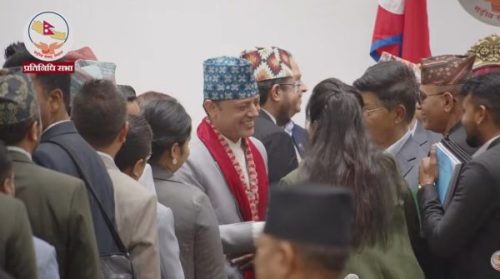 डीपी अर्याल सभामुखमा निर्विरोध निर्वाचित भएको घोषणा