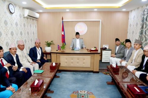 सभामुखले  सम्हाले कार्यभार