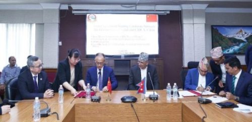 रसुवामा बाढीले पुर्याएको भौतिक संरचनाको पुनःनिर्माणमा चीनले सहयोग गर्ने