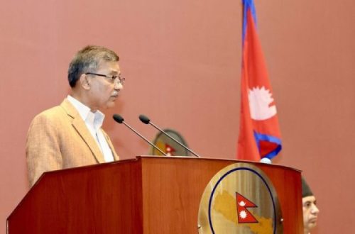 राष्ट्रियसभामा कानुनमन्त्री चौरसियासँग प्रश्नोत्तर