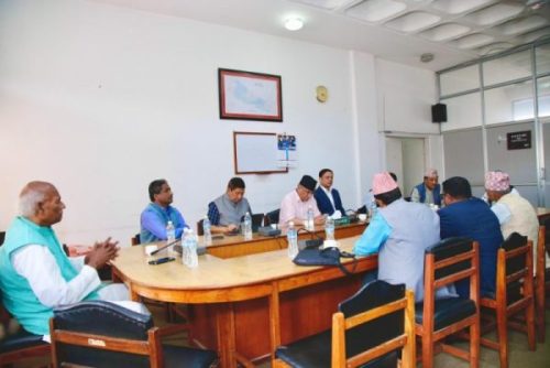 सिंहदरबारमा विपक्षी दलको बैठक