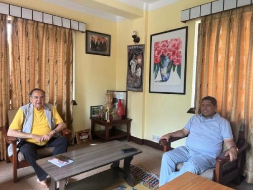 झलनाथ र नारायणकाजीबीच डल्लुमा भेटवार्ता