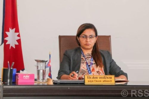 सङ्खुवासभामा पहिलोपटक महिला प्रमुख जिल्ला अधिकारी