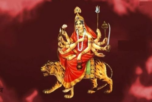 आश्विन शुक्ल तृतीयाः गीत सङ्गीत क्षेत्रमा लागेकाले विशेष पूजा आराधना गरिने चन्द्रघण्टा देवीको साधना गरिँदै