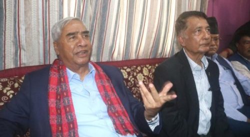 संविधान संशोधनका निम्ति दुई तिहाइ बहुमतसहित सबैको सहमति आवश्यक छः सभापति देउवा