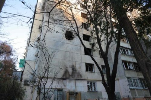 युद्धको सबैभन्दा ठूलो हवाई आक्रमणमा रुसद्वारा किएभस्थित युक्रेन सरकारको सिटमा प्रहार