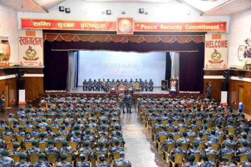 चाडपर्व सुरक्षा र निर्वाचनको पूर्वतयारीमा जुट्न मातहतका निकायलाई सशस्त्र प्रहरी प्रमुखको निर्देशन