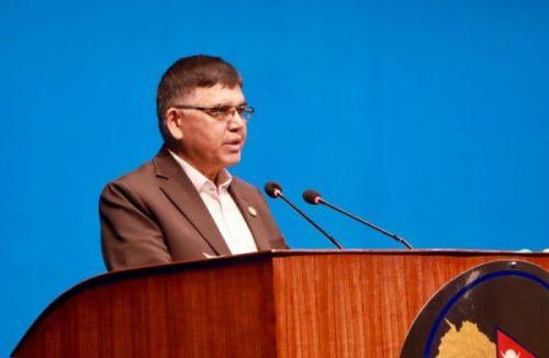 इम्बोस्ड नम्बर प्लेट जडान नगरे सरकारलाई अर्बौं घाटा लाग्छः मन्त्री दाहाल