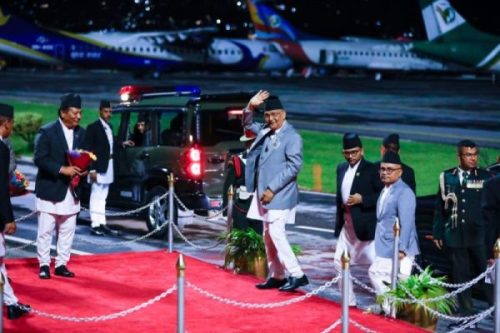 चीन भ्रमणबाट प्रधानमन्त्री ओली स्वदेश फिर्ता