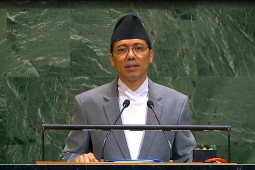 ‘शान्ति, समावेशी लोकतन्त्रसहित विकासको बाटोमा नेपाल अघि बढिरहेको छ’