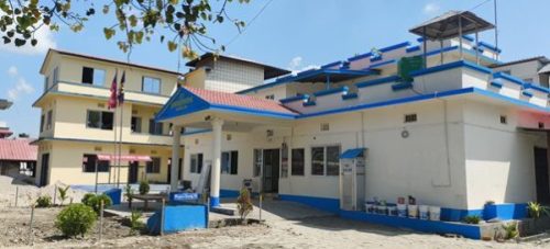 स्थानीय युवाको पहलमा बिर्तामोडमा प्रहरी तथा ट्राफिक कार्यालय पुनःनिर्माण