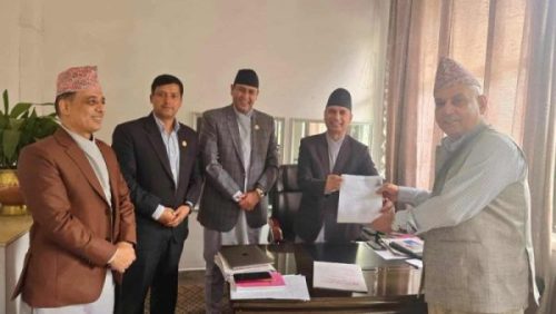 संसदीय सुनुवाइ समितिको सभापतिमा खतिवडाको उम्मेदवारी  दर्ता