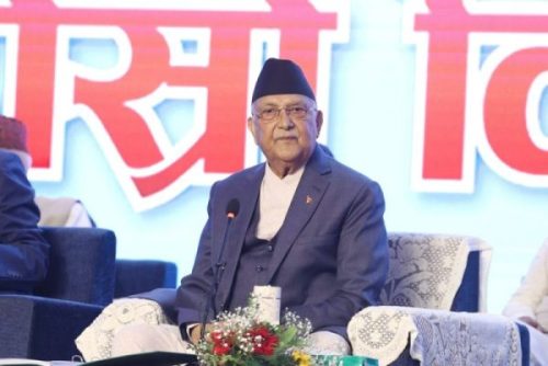 अबको निर्वाचनमा एमालेले एकल बहुमत  ल्याउनैपर्छः प्रधानमन्त्री ओली