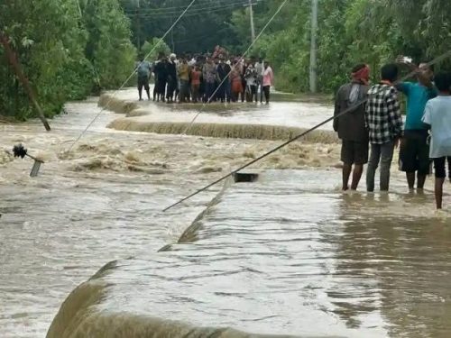 वर्षा गराउने मौसमी प्रणाली बाहिरियो