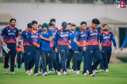 राष्ट्रपति पौडेलद्वारा क्रिकेट टोलीलाई बधाई