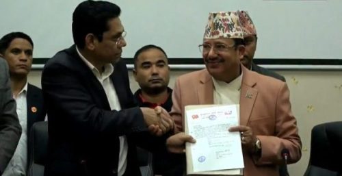 विप्लव नेतृत्वको ‘ कम्युनिष्ट पार्टी नेपाल’ले दियो दल दर्ताका लागि आयोगमा निवेदन