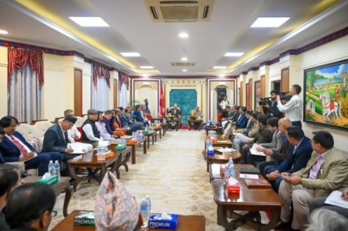 लोकतन्त्र र संविधान रक्षाका लागि निर्वाचनमा जान दलहरुलाई राष्ट्रपतिको आग्रह