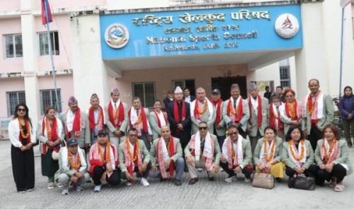 भेट्रान एथलेटिक्स टोली भारत प्रस्थान