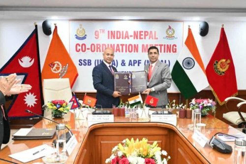 सशस्त्र प्रहरी र भारतको सशस्त्र सीमा बल वीचको समन्वयात्मक बैठक सम्पन्न