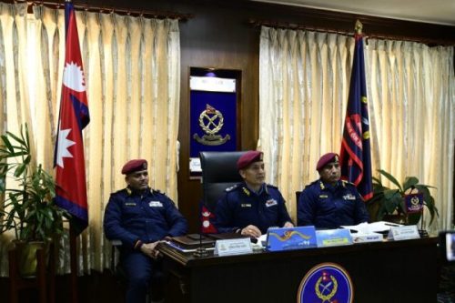 सुरक्षा चुनौती निस्तेज पार्ने रणनीति बनाउन महानिरीक्षक कार्कीको निर्देशन