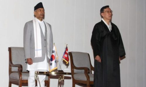 उपराष्ट्रपति यादव स्वागत समारोहमा सहभागी