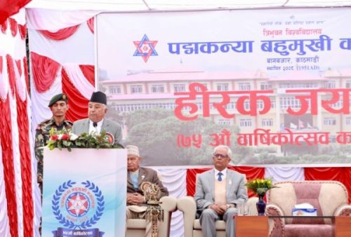 लोकतन्त्र, देश र जनताका लागि फागुन २१ गतेको निर्वाचन अपरिहार्यः राष्ट्रपति पौडेल