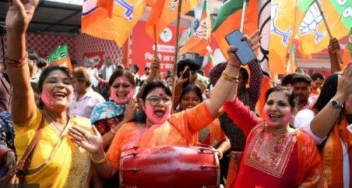 बिहारमा निर्णायक जितसँगै मोदीको गठबन्धनमा खुसियाली